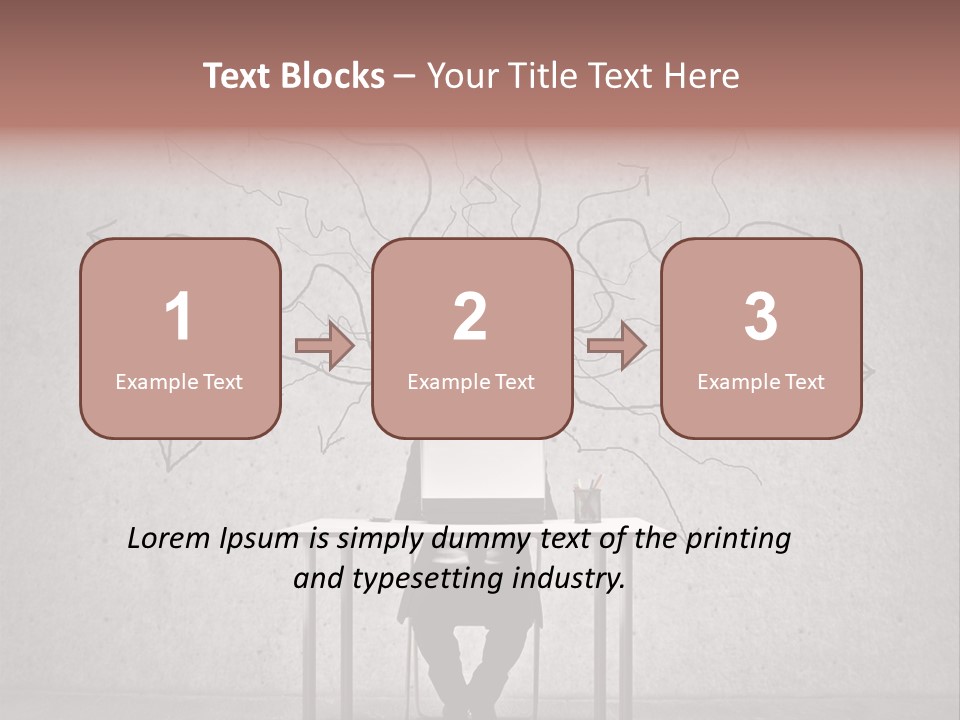Table Work Concept PowerPoint Template