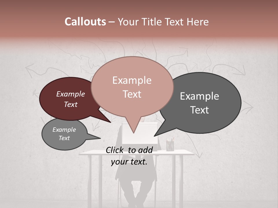 Table Work Concept PowerPoint Template