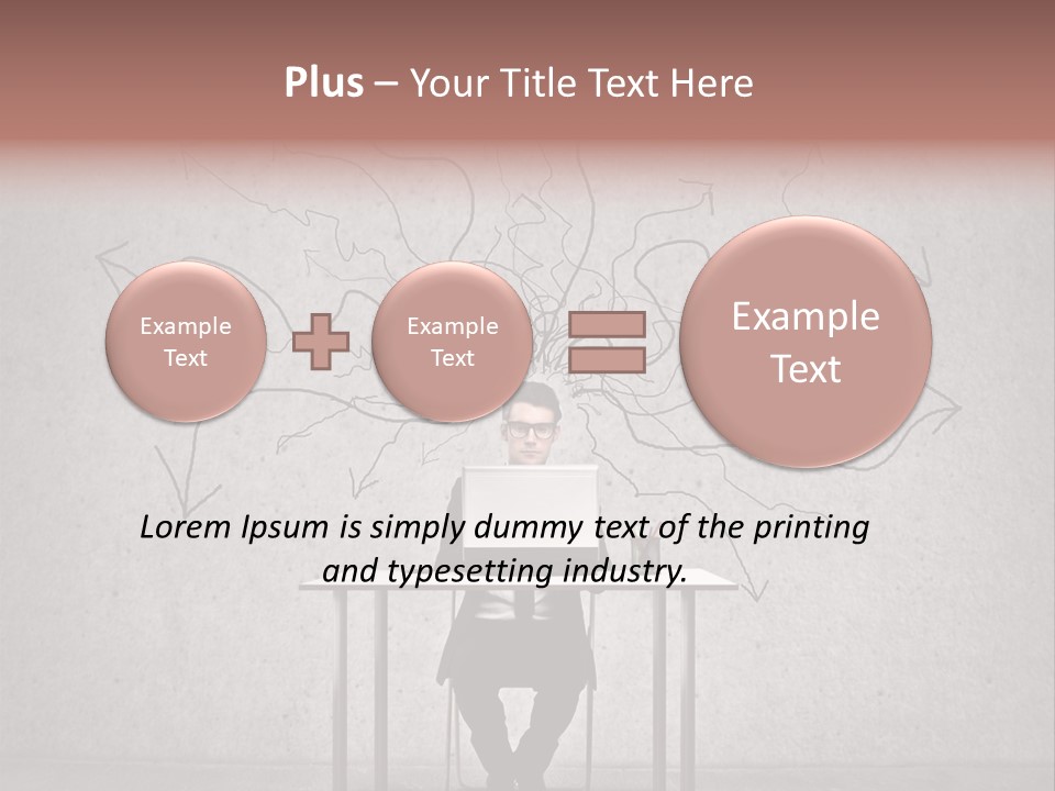 Table Work Concept PowerPoint Template