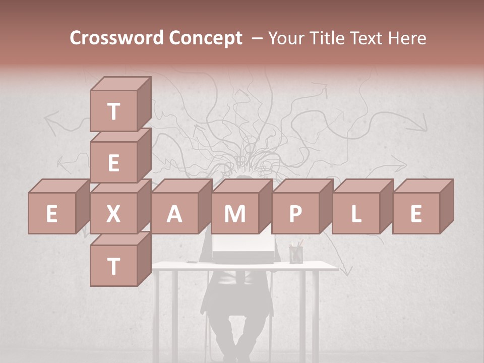 Table Work Concept PowerPoint Template