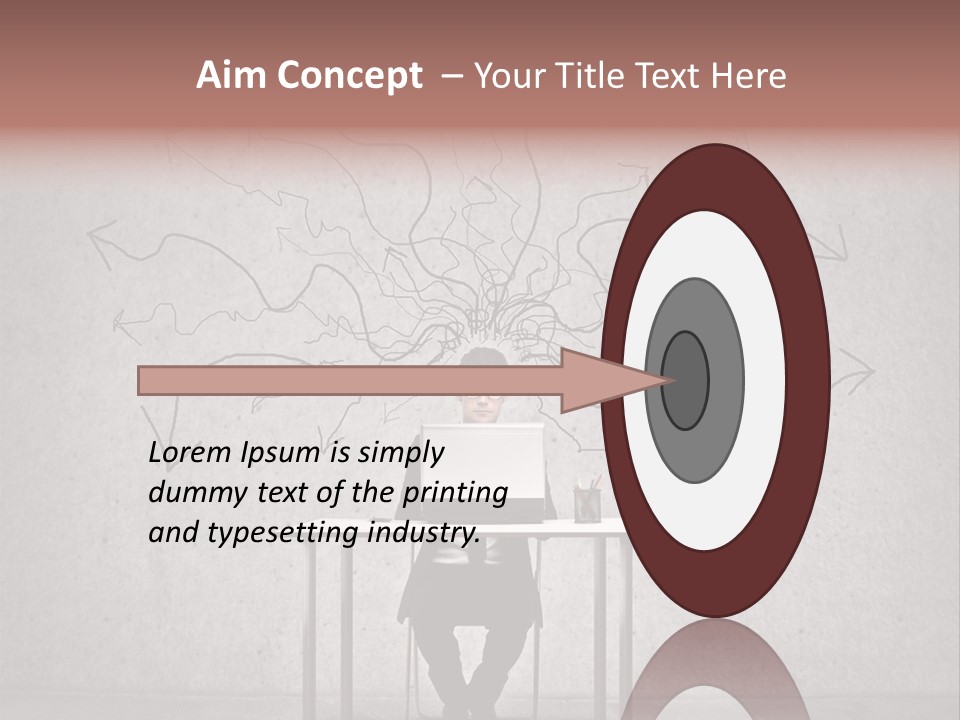 Table Work Concept PowerPoint Template