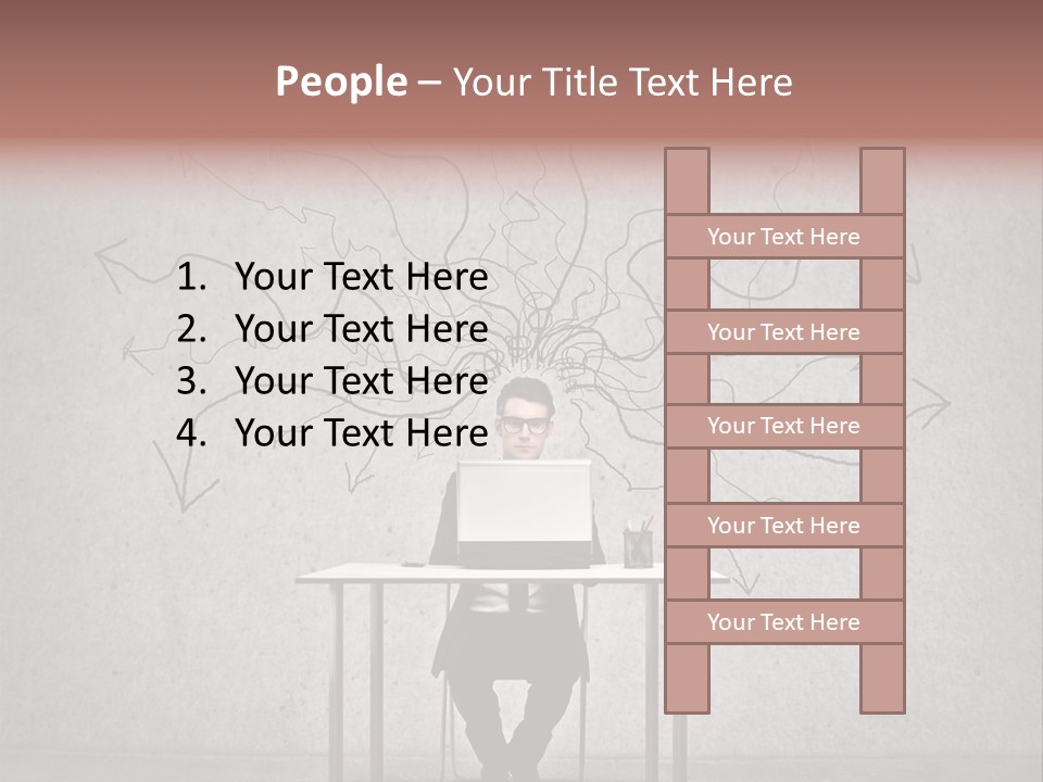 Table Work Concept PowerPoint Template