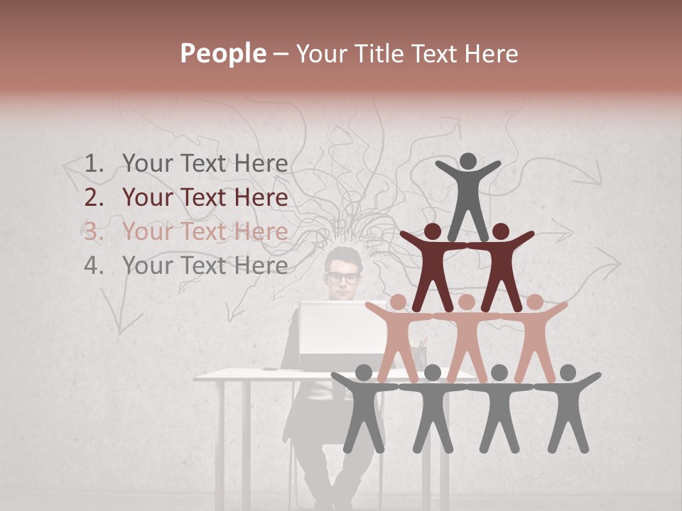Table Work Concept PowerPoint Template
