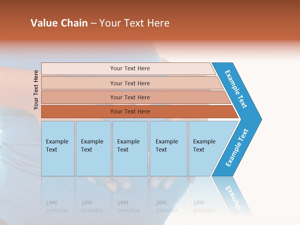 Cut Out Expecting Baby PowerPoint Template