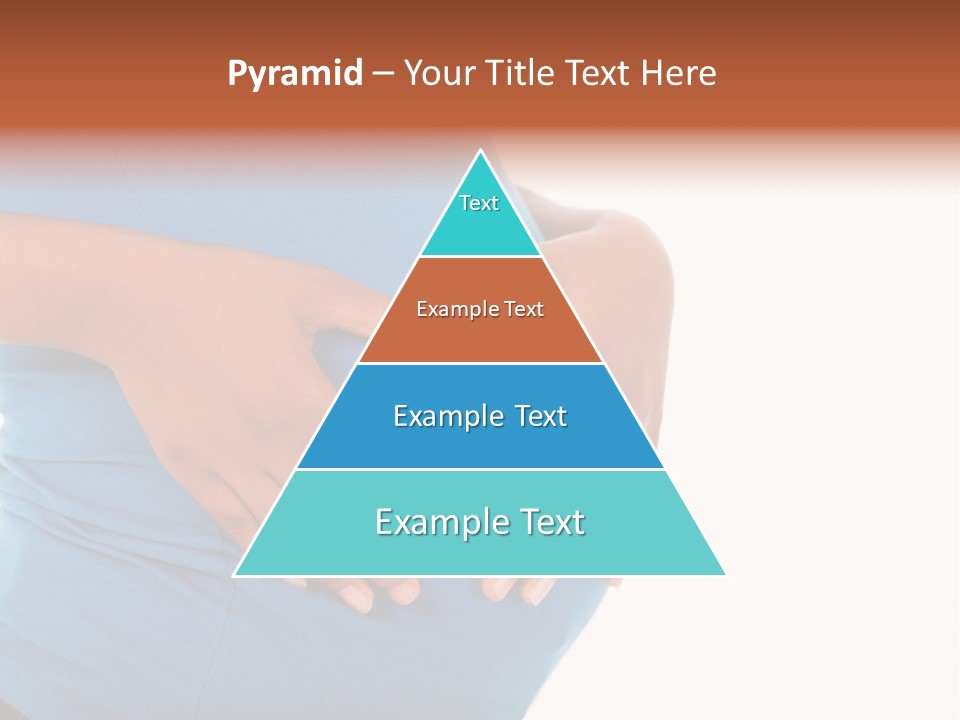 Cut Out Expecting Baby PowerPoint Template