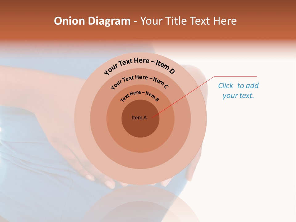 Cut Out Expecting Baby PowerPoint Template