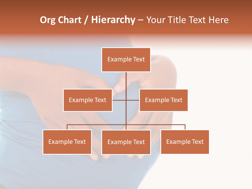 Cut Out Expecting Baby PowerPoint Template