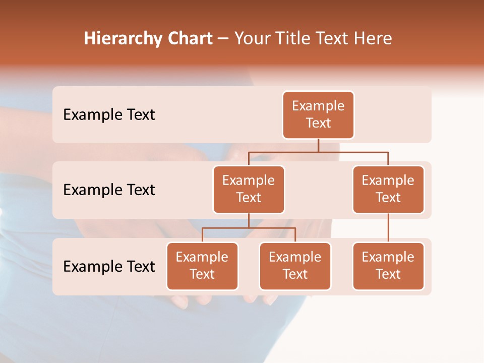 Cut Out Expecting Baby PowerPoint Template