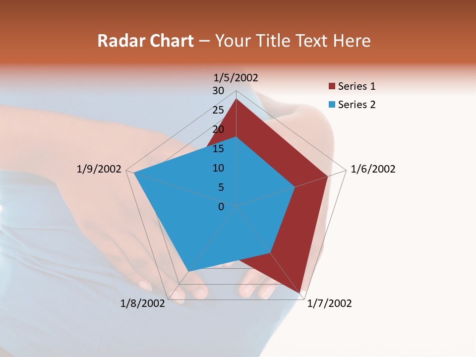 Cut Out Expecting Baby PowerPoint Template
