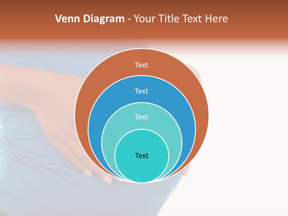 Cut Out Expecting Baby PowerPoint Template