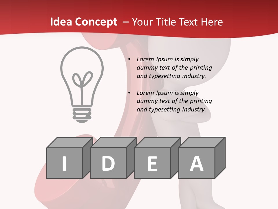 Serious Abstract Humorous PowerPoint Template