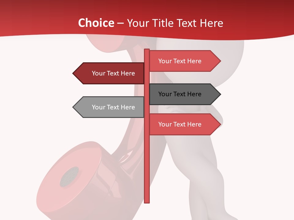 Serious Abstract Humorous PowerPoint Template