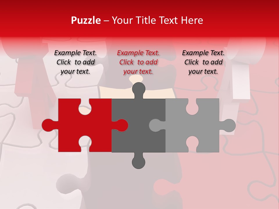 Collaboration Join Winner PowerPoint Template