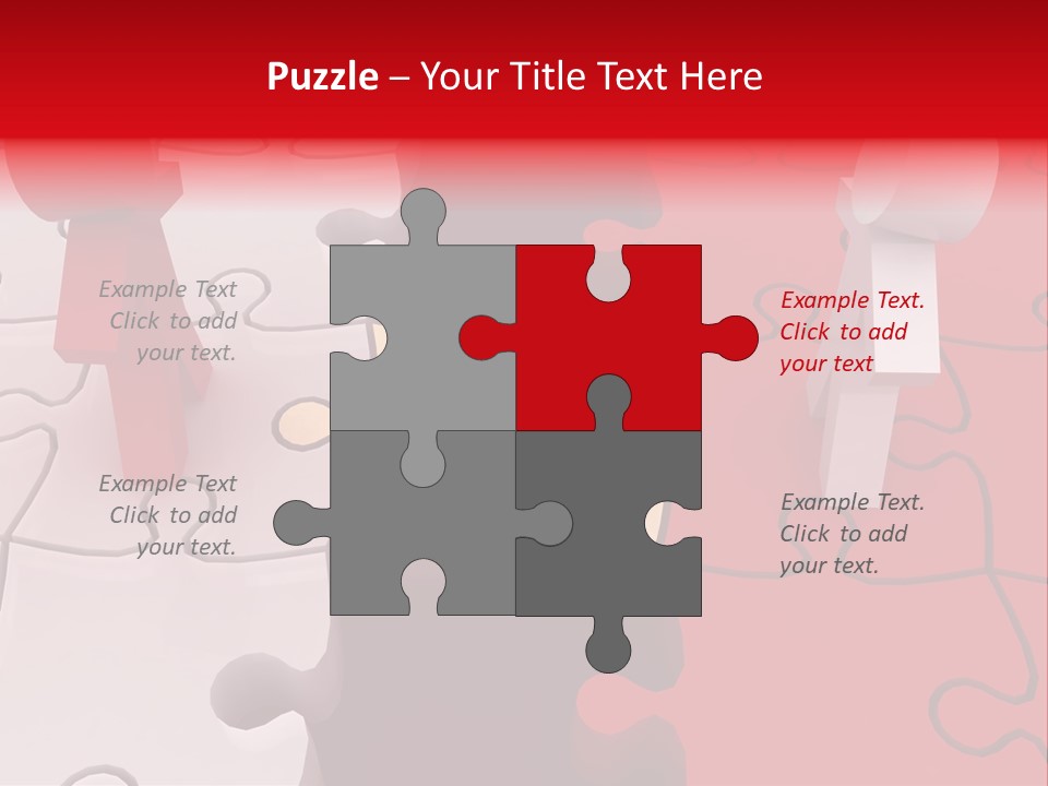 Collaboration Join Winner PowerPoint Template