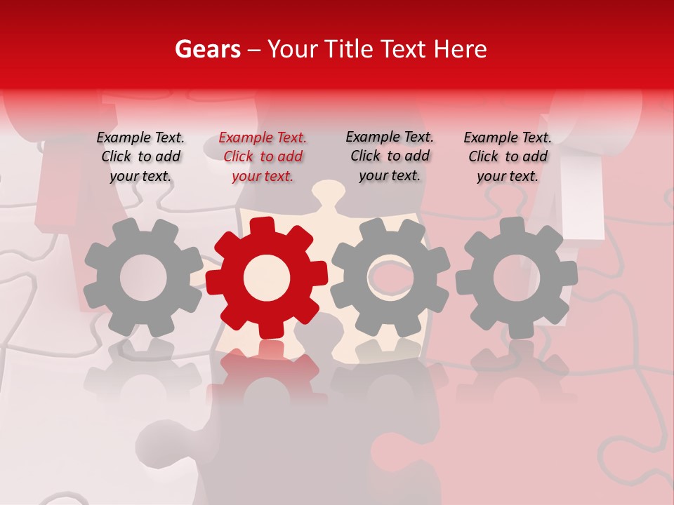 Collaboration Join Winner PowerPoint Template