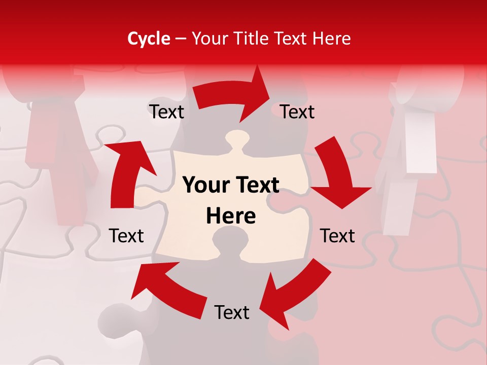 Collaboration Join Winner PowerPoint Template
