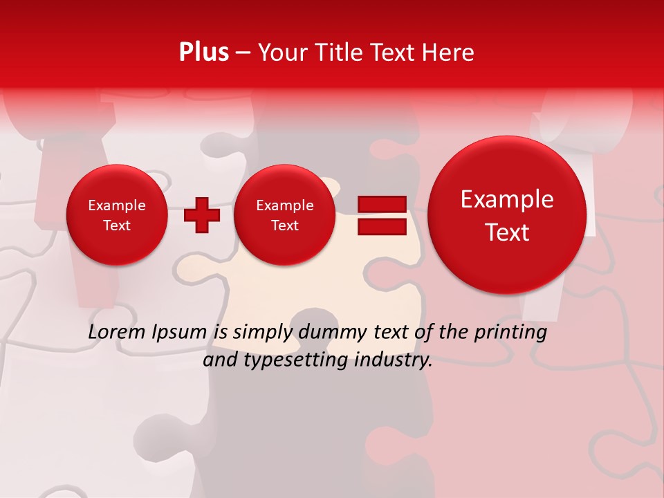 Collaboration Join Winner PowerPoint Template