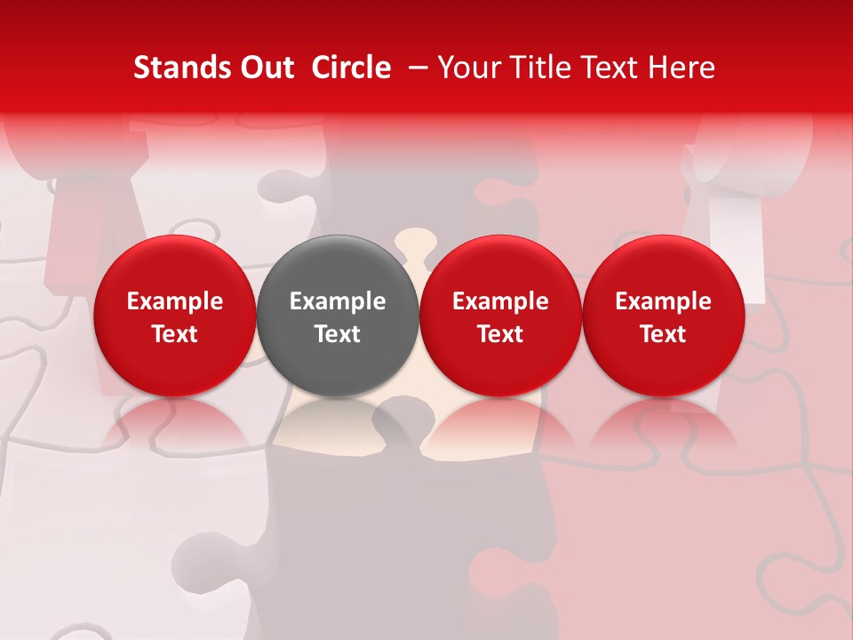 Collaboration Join Winner PowerPoint Template