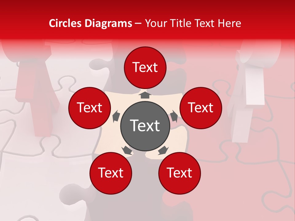 Collaboration Join Winner PowerPoint Template