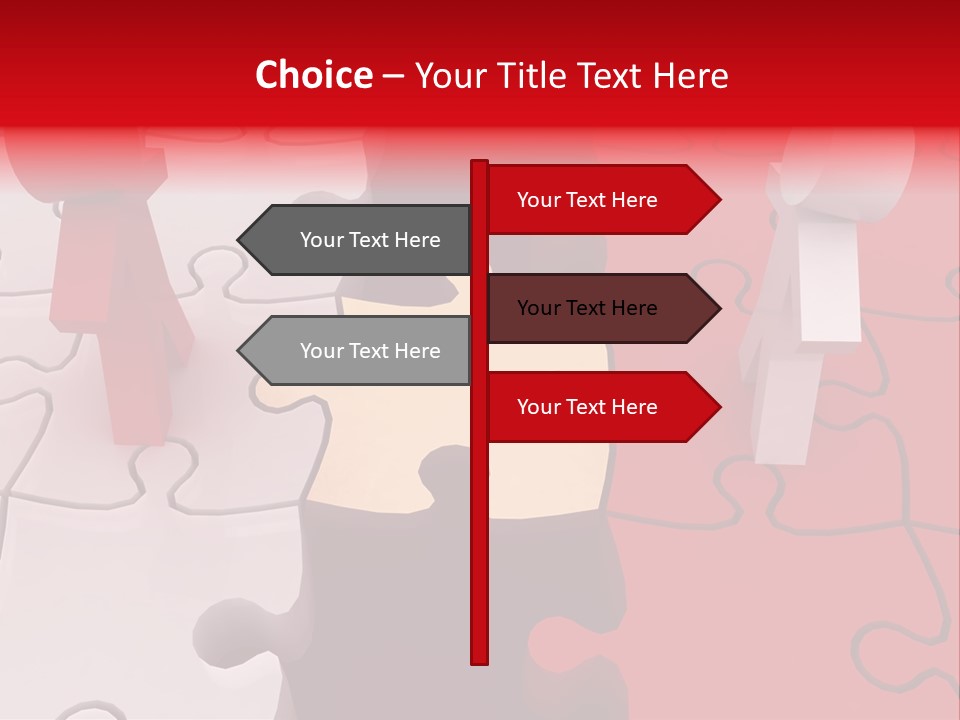 Collaboration Join Winner PowerPoint Template