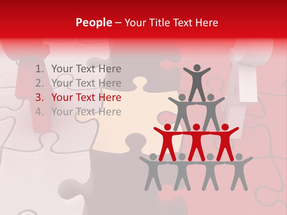 Collaboration Join Winner PowerPoint Template