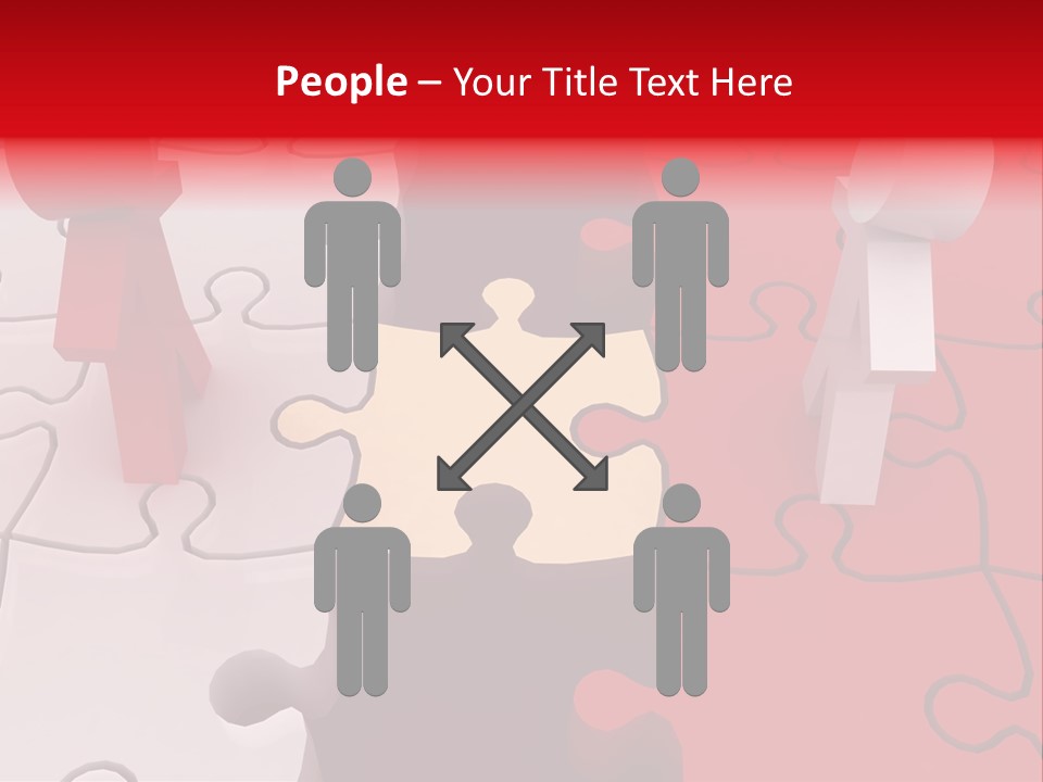 Collaboration Join Winner PowerPoint Template