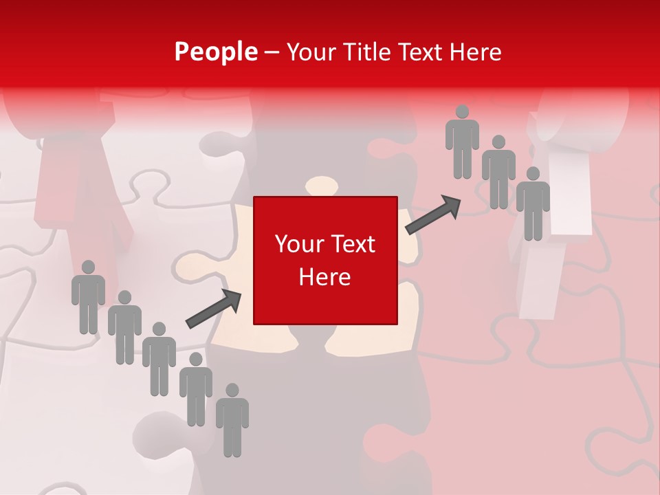 Collaboration Join Winner PowerPoint Template