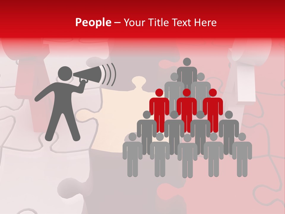 Collaboration Join Winner PowerPoint Template