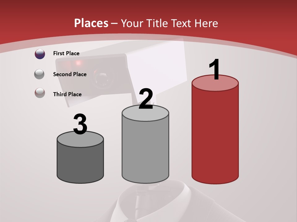Ice Light Stack PowerPoint Template
