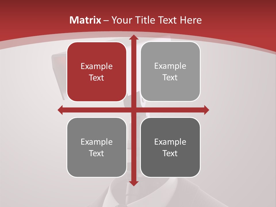 Ice Light Stack PowerPoint Template
