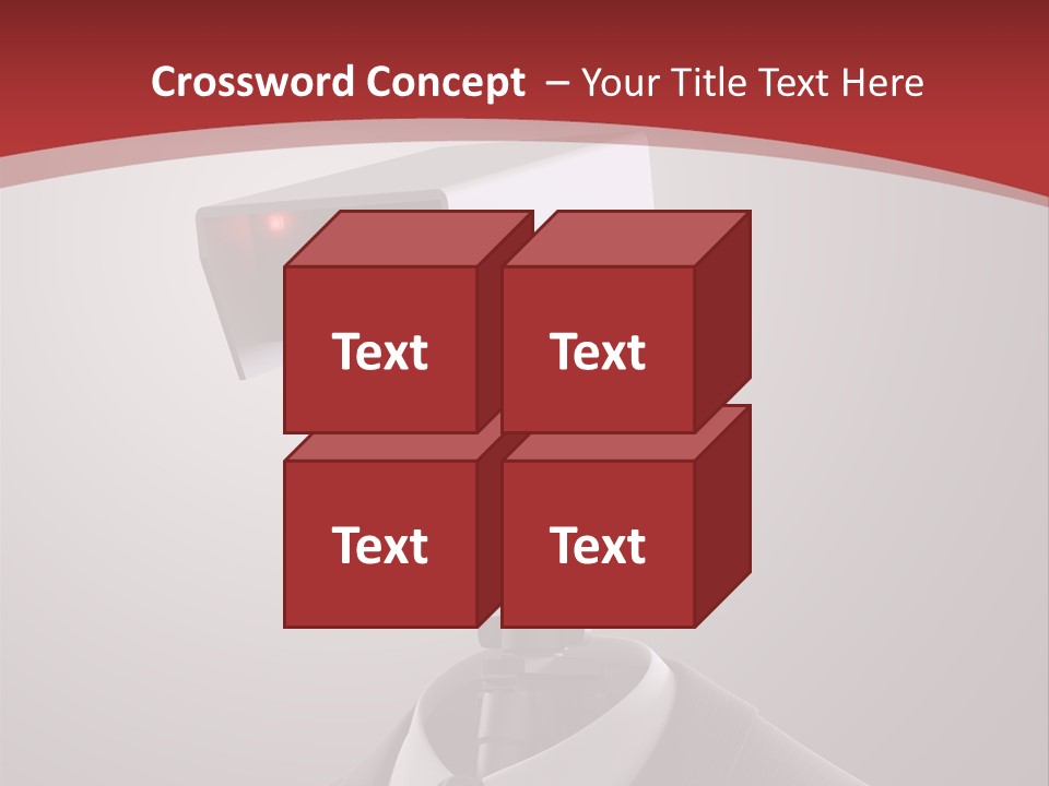 Ice Light Stack PowerPoint Template