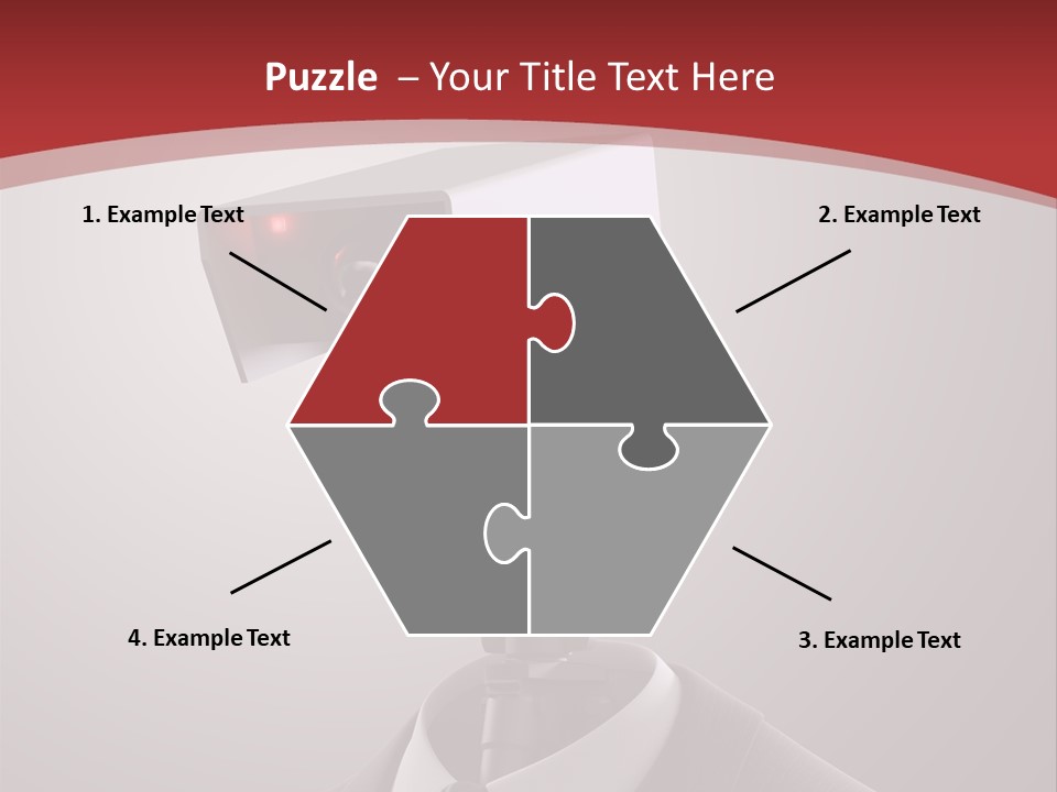 Ice Light Stack PowerPoint Template