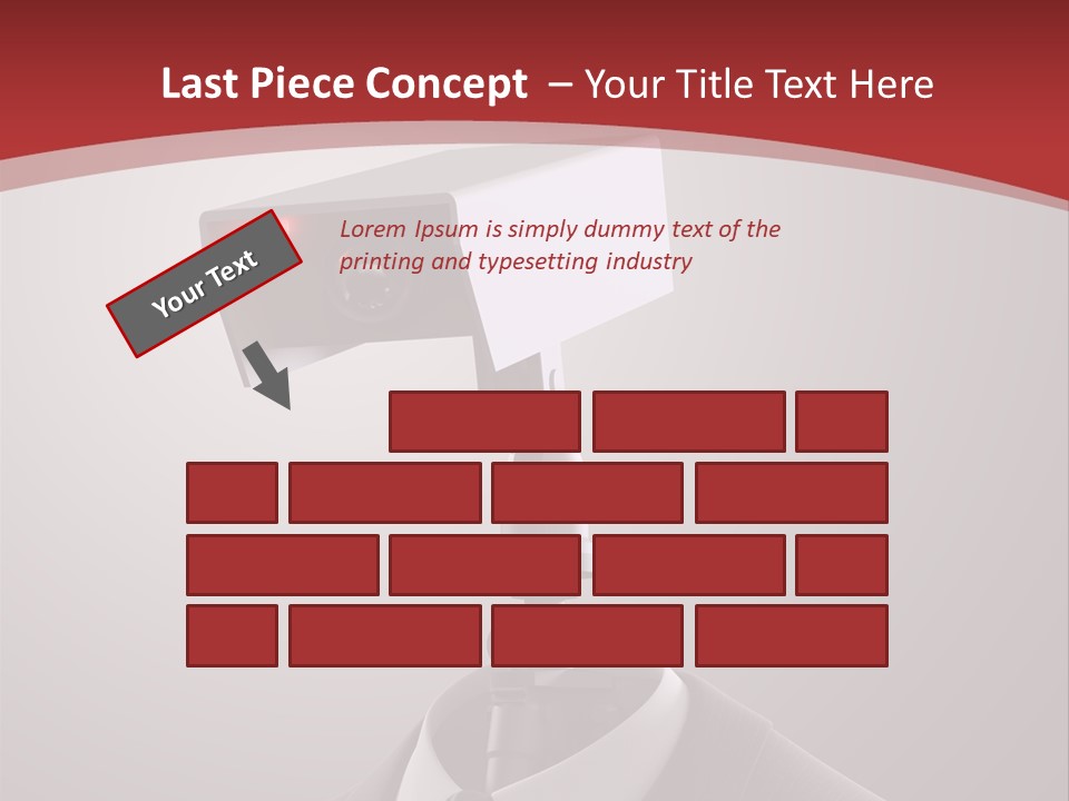 Ice Light Stack PowerPoint Template