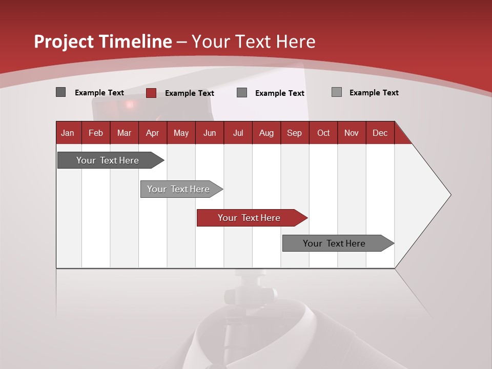 Ice Light Stack PowerPoint Template