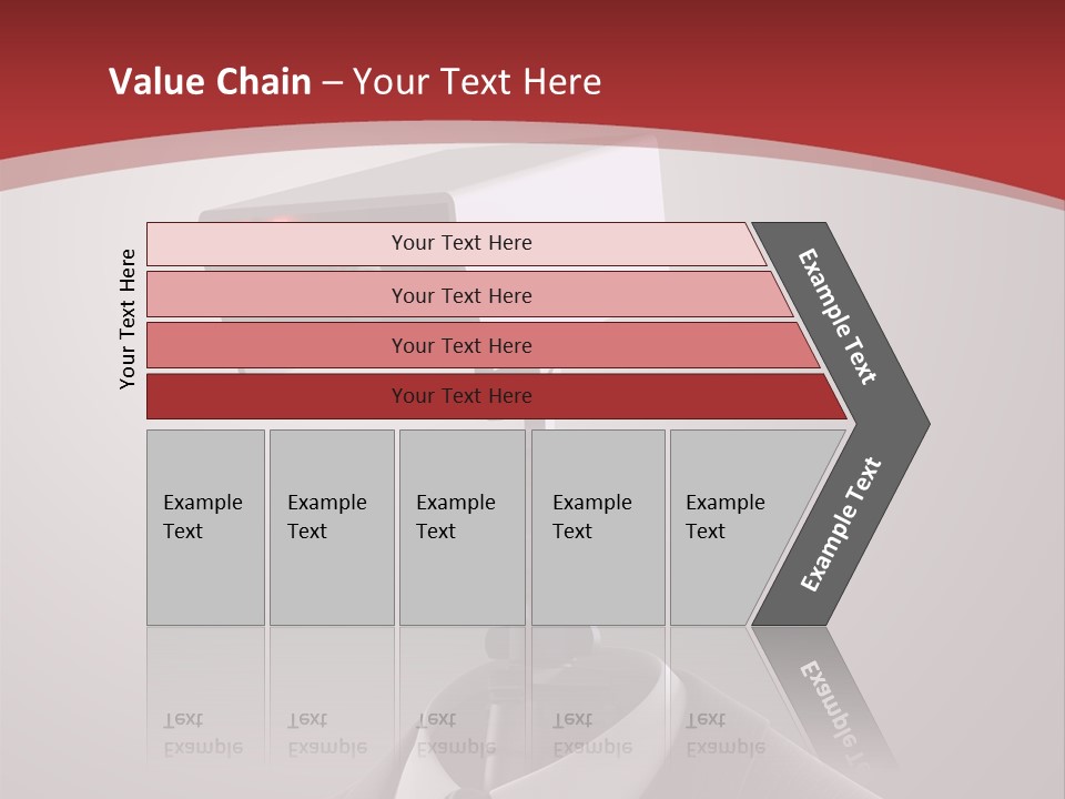 Ice Light Stack PowerPoint Template