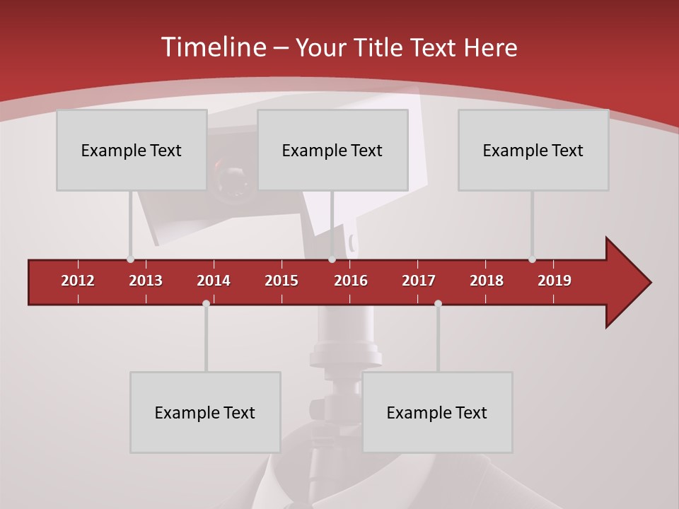 Ice Light Stack PowerPoint Template