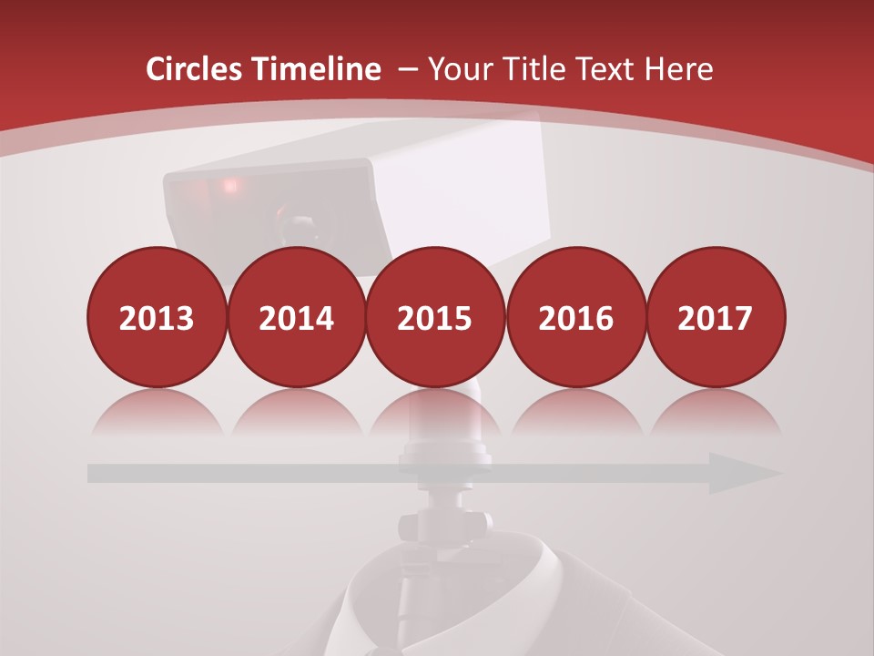 Ice Light Stack PowerPoint Template