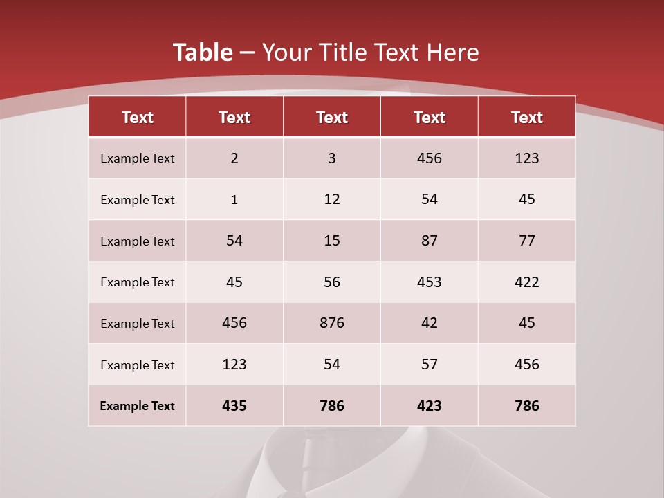 Ice Light Stack PowerPoint Template