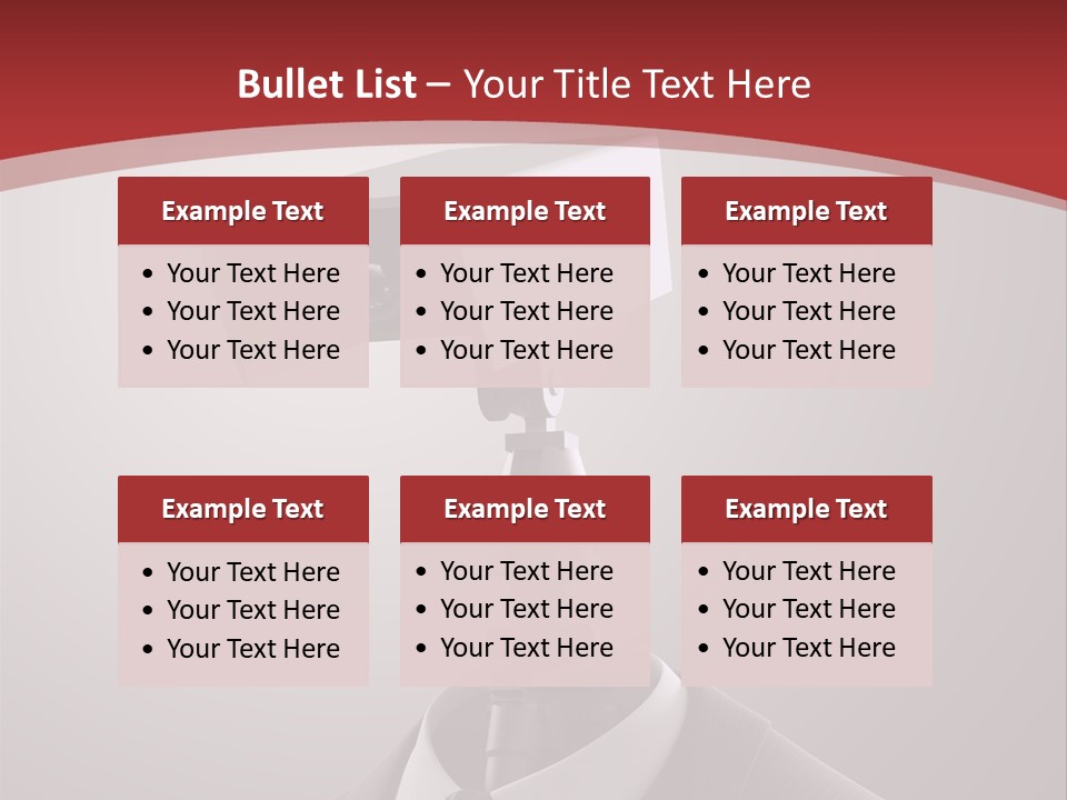 Ice Light Stack PowerPoint Template