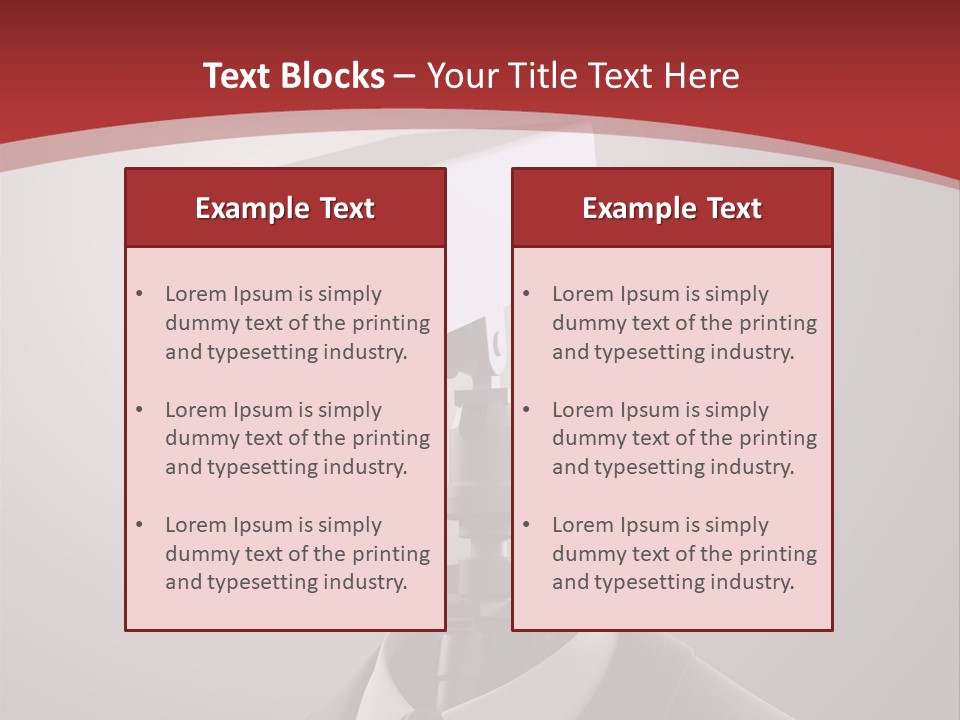 Ice Light Stack PowerPoint Template