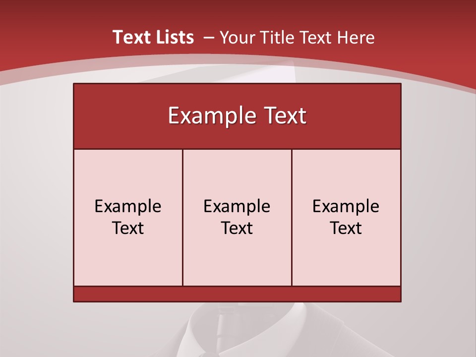 Ice Light Stack PowerPoint Template