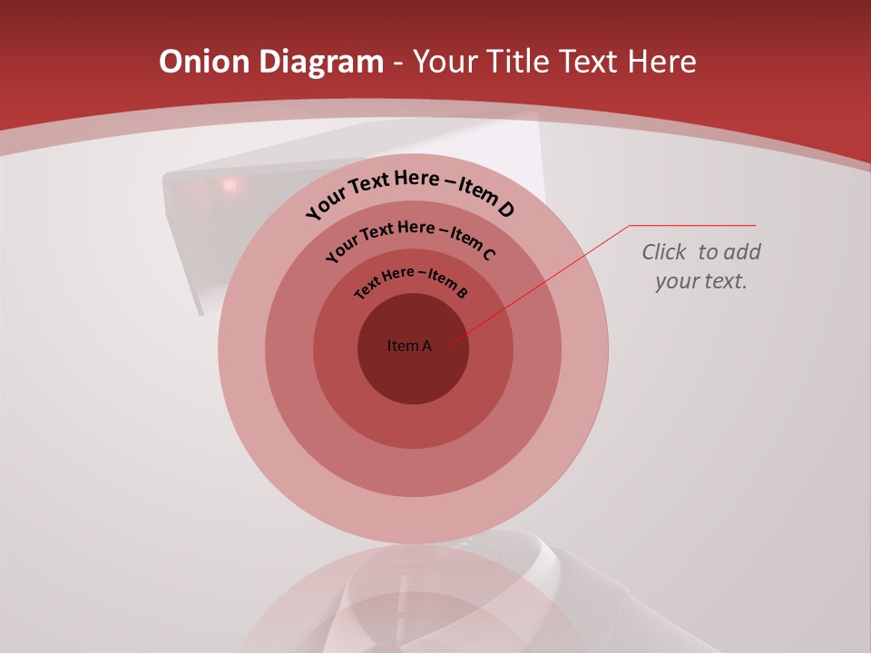 Ice Light Stack PowerPoint Template