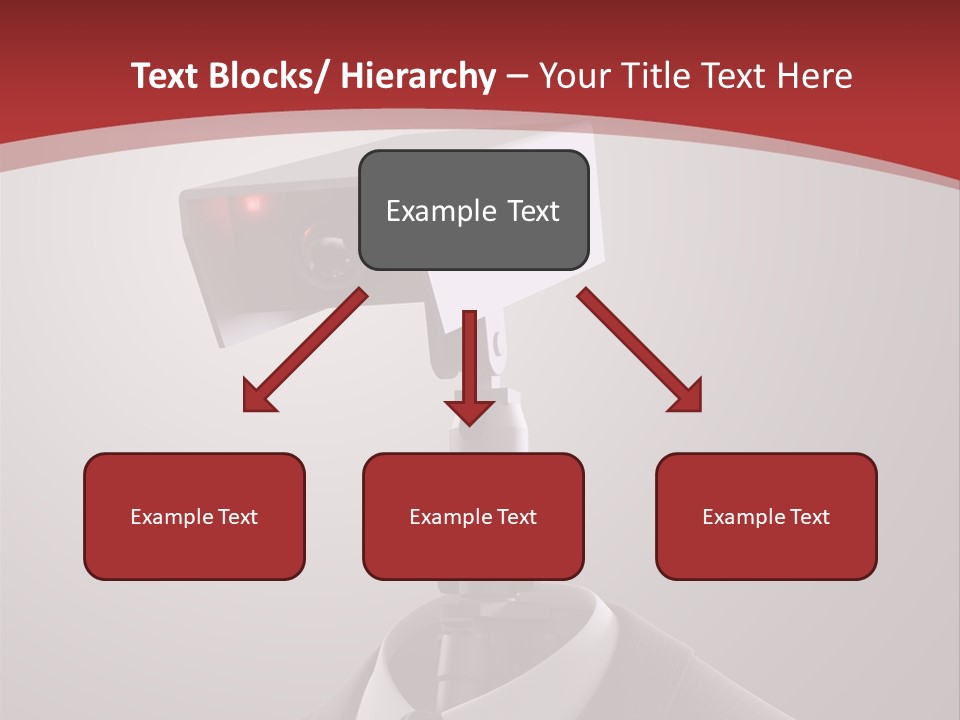 Ice Light Stack PowerPoint Template