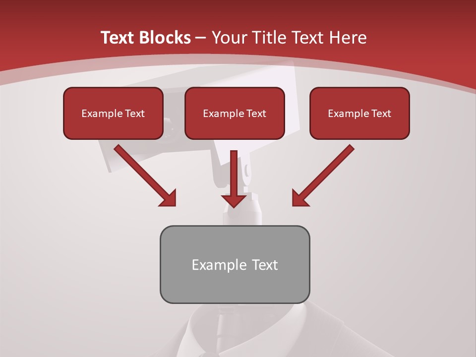 Ice Light Stack PowerPoint Template