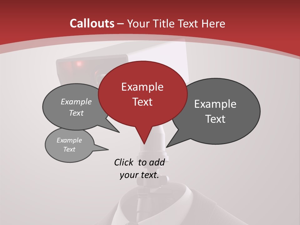Ice Light Stack PowerPoint Template
