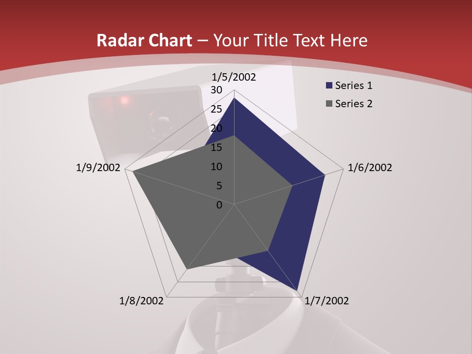 Ice Light Stack PowerPoint Template