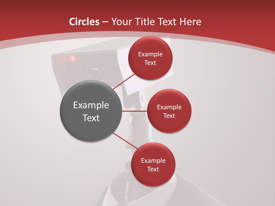 Ice Light Stack PowerPoint Template