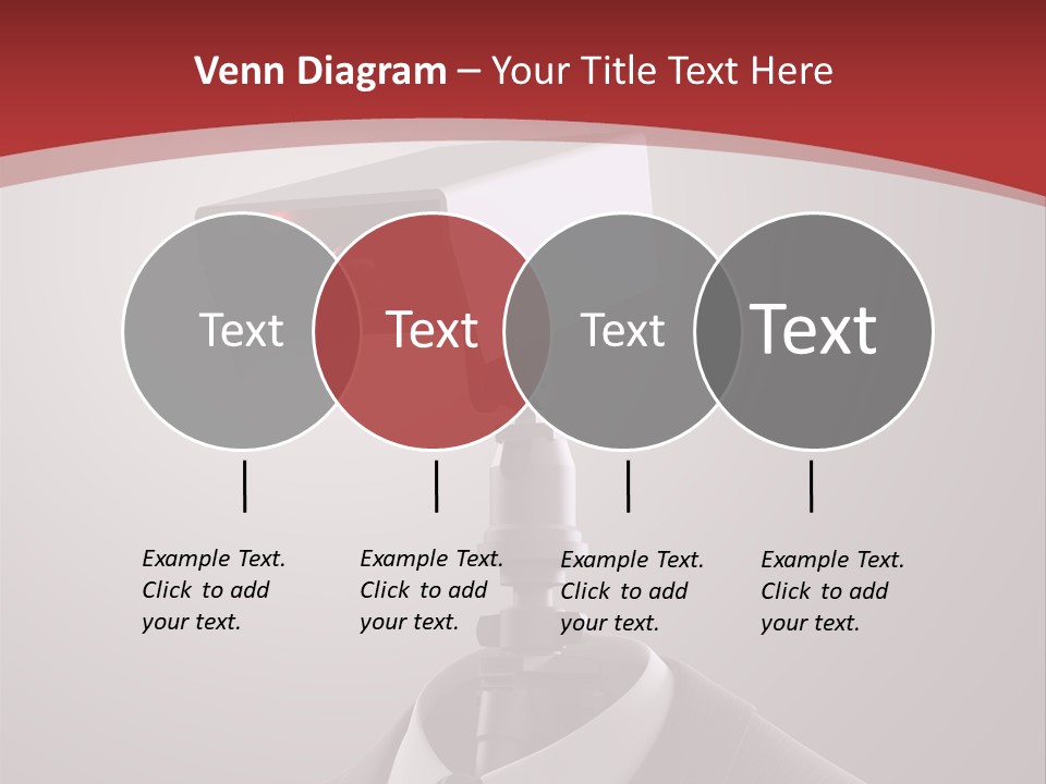 Ice Light Stack PowerPoint Template