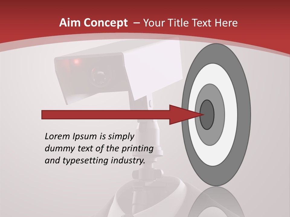 Ice Light Stack PowerPoint Template