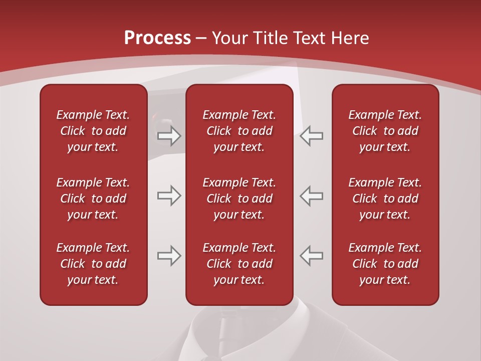 Ice Light Stack PowerPoint Template